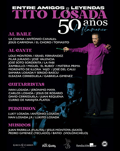 Concierto Tito Losada - Entre Amigos y Leyendas en Madrid