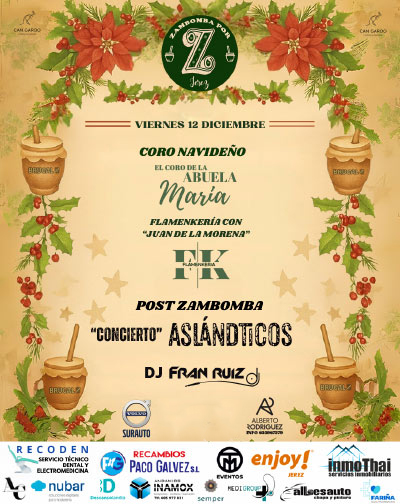 Concierto Zambomba por Jerez - 12 de Diciembre 2025 - Jerez de la Frontera en Cádiz