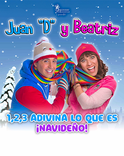 1, 2, 3 Adivina lo Que Es ¡Navideño! - Juan D y Beatriz en Madrid
