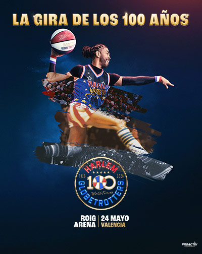 Entradas Harlem Globetrotters en Valencia