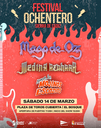 Concierto Rock Ochentero en Cádiz