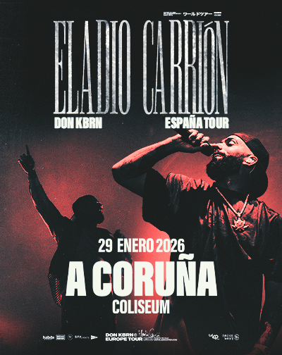 Concierto Eladio Carrión - DON KBRN Tour España 2026 en A Coruña 