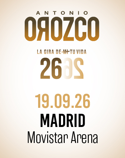 Concierto Antonio Orozco - La Gira de Tú Vida en Madrid