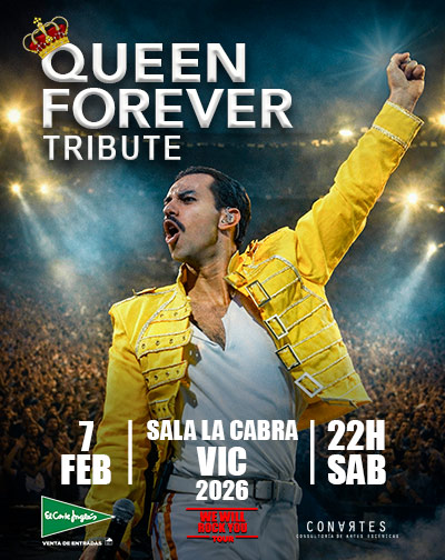 Concierto Queen Forever Tribute - Tour We Will Rock You en Barcelona