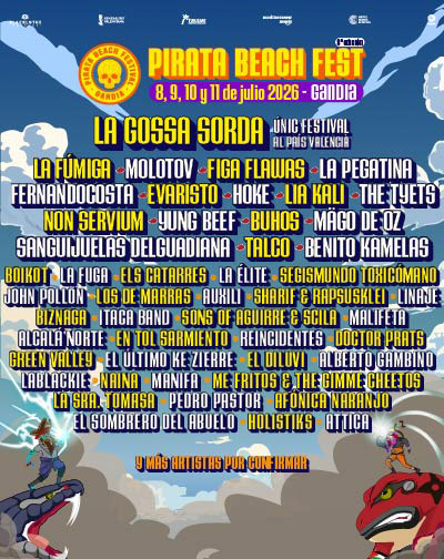Festival Pirata Beach Fest 2026 en Valencia