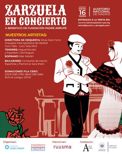 Concierto Zarzuela en Concierto - Fundación Padre Arrupe en Madrid