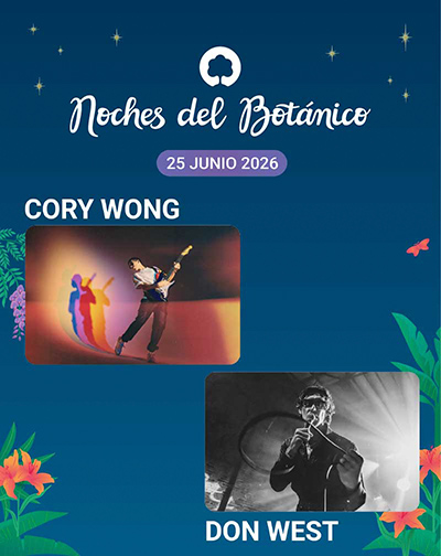 Concierto Cory Wong / Don West - Noches del Botánico 2026 en Madrid
