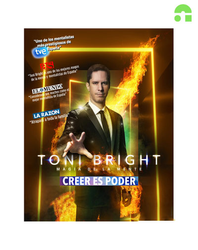 Toni Bright - Creer es Poder en Sevilla