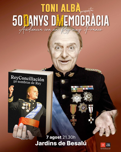 50 Danys Dmemocràcia - Toni Albà en Girona