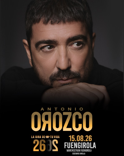 Concierto Antonio Orozco - Marenostrum Fuengirola en Málaga