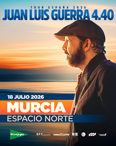 Concierto Juan Luis Guerra 4.40 Tour en MURCIA
