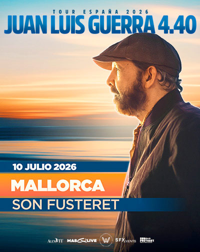 Concierto Juan Luis Guerra 4.40 Tour en Illes Balears