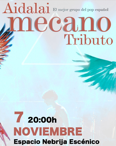 Concierto Aidalai Mecano Tributo en Murcia