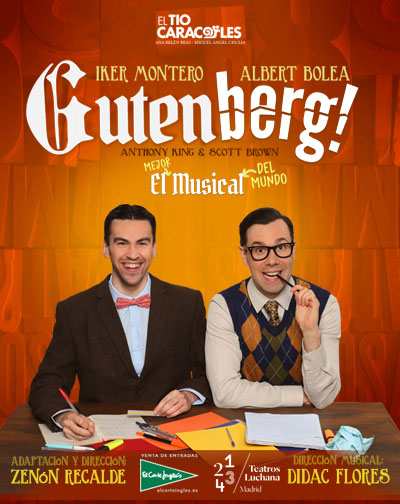 Gutenberg: El Mejor Musical del Mundo en Madrid