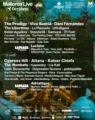 Festival Mallorca Live Occident en Baleares
