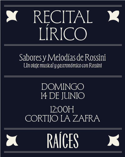 Sabores y Melodías de Rossini