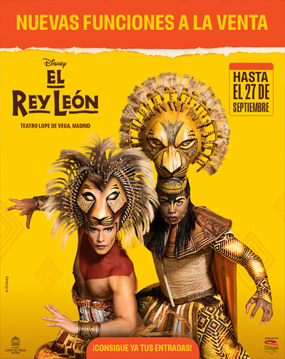 El Rey León, el musical en Madrid