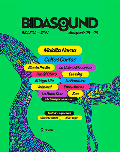 Festival Bidasound 2026 - Abono 2 Días en Gipuzkoa