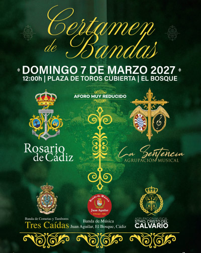Concierto Certamen de Bandas en Cádiz