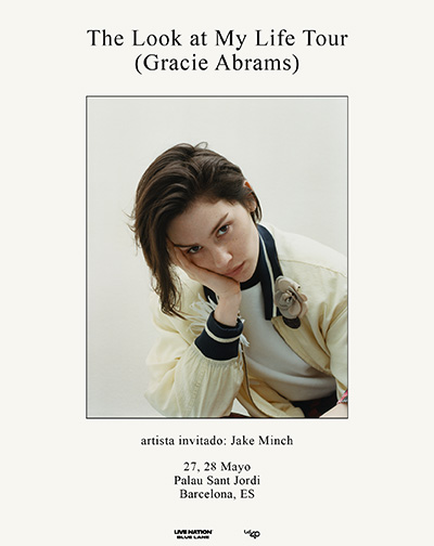 Concierto Gracie Abrams: The Look at My Life Tour en Barcelona