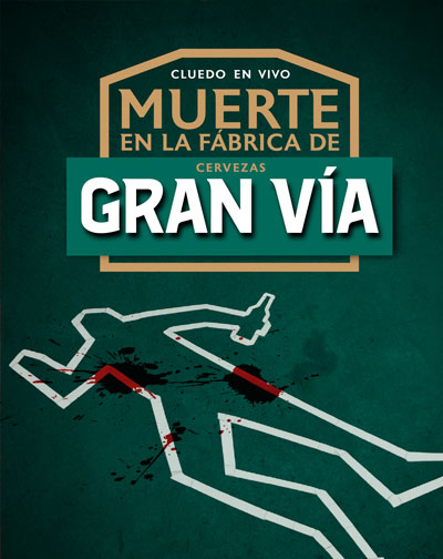 Cluedo en Vivo: Muerte en la Fábrica de Gran Vía en Madrid
