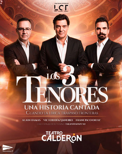 Concierto Los 3 Tenores, una historia cantada en Madrid