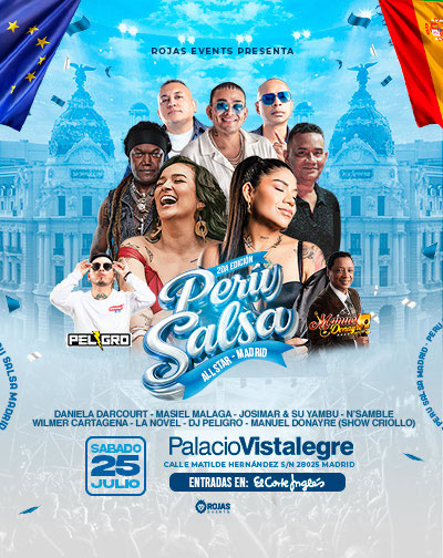 Festival Perú Salsa All Stars 2da Edición en Madrid