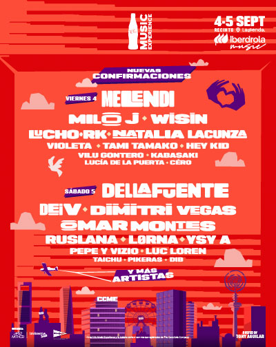 Concierto Festival Coca-Cola Music Experience 2026 en Madrid