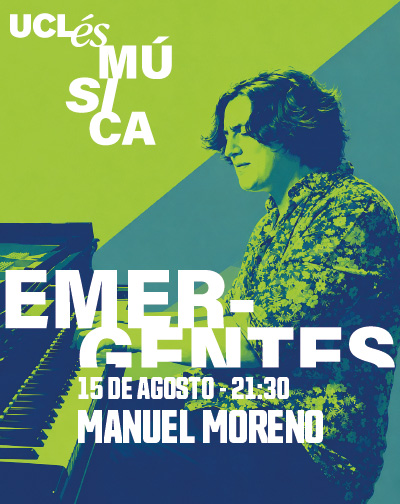 Concierto Manuel Moreno - Piano Flamenco con fusión jazz - Uclés Música Emer-gentes en Cuenca