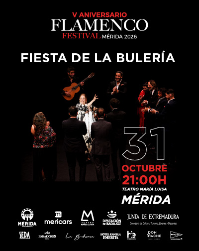 Concierto Fiesta de la Bulería - Festival Flamenco de Mérida en Badajoz