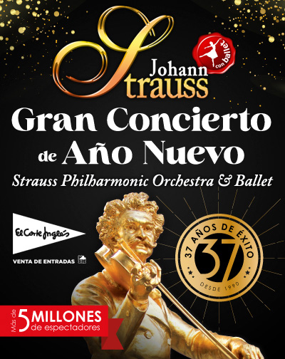 Concierto Johann Strauss: Gran Concierto de Año Nuevo - Strauss Philharmonic Orchestra & Ballet en Málaga