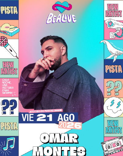 Concierto BeAlive Feat OMAR MONTES en Huelva