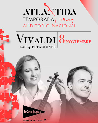 Concierto Las 4 Estaciones de Vivaldi en Madrid