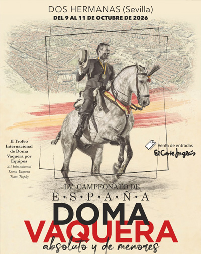 Entradas LV Campeonato de España de Doma Vaquera Absoluto y de Menores - ABONO 4 DIAS en Sevilla