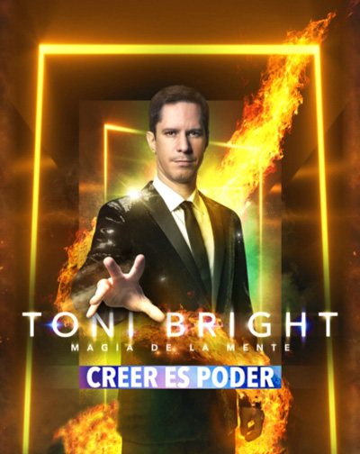 Toni Bright, Magia de la Mente en Madrid