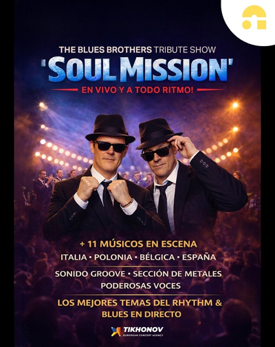 Concierto Soul Mission - The Blues Brothers Tribute Show en Sevilla