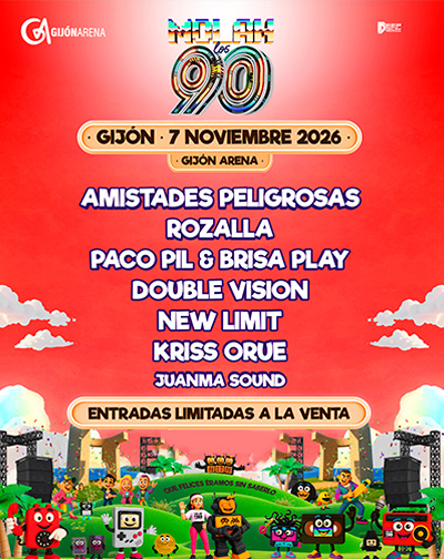Concierto Molan Los 90 en Asturias