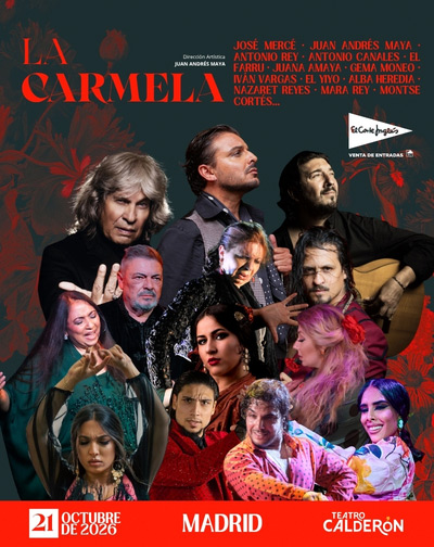 V Aniversario del Tablao Flamenco La Carmela en Madrid