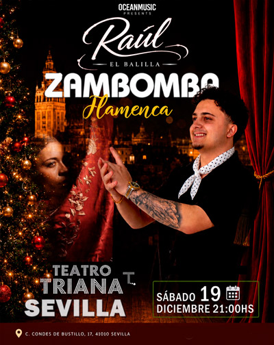 Concierto Zambomba - Raúl El Balilla en Sevilla
