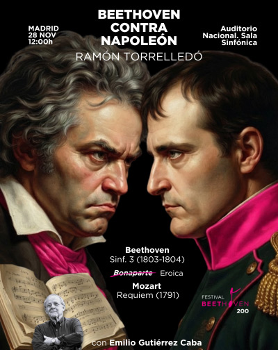 Concierto Beethoven Contra Napoleón - Ramón Torrelledó en Madrid