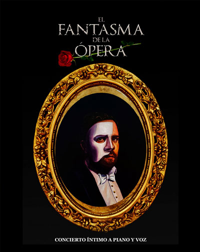 El Fantasma de la Ópera, Concierto a Piano y Voz en Málaga