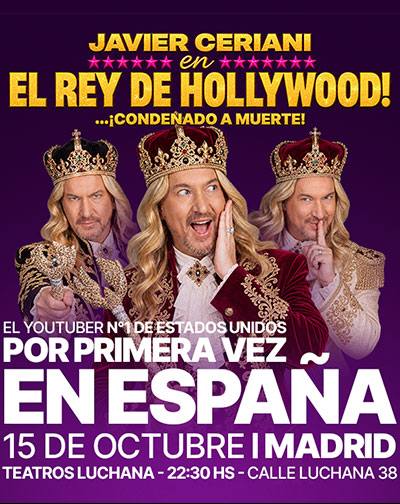 El Rey de Hollywood en Madrid