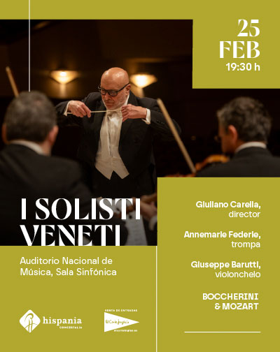 Concierto I Solisti - Boccherini & Mozart en Madrid