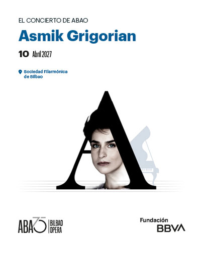 El Concierto de ABAO: Asmik Grigorian (Ocho Velos) en Bizkaia