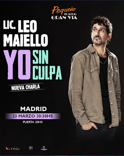 Yo, Sin Culpa - Leo Maiello en Madrid