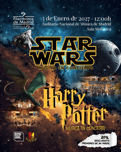 Harry Potter & Star Wars: Música en Concierto