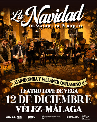 Concierto Zambomba Manuel Periquín en Málaga