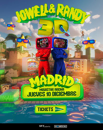 Entradas Jowel & Randy 3D en Madrid