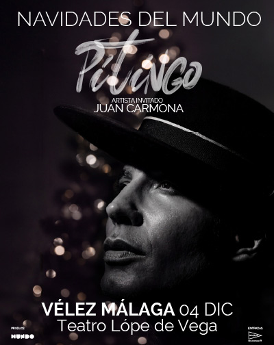 Concierto Pitingo - Navidades del Mundo en Málaga