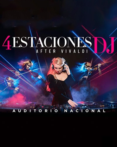Concierto DJ Delica - Las Cuatro Estaciones de Vivaldi en Madrid
